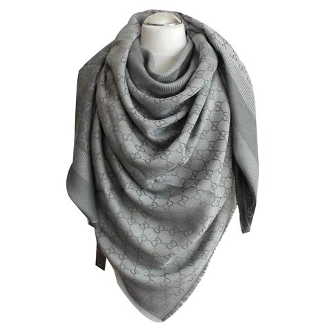 foulard gucci grigio|Foulard GUCCI da Donna .